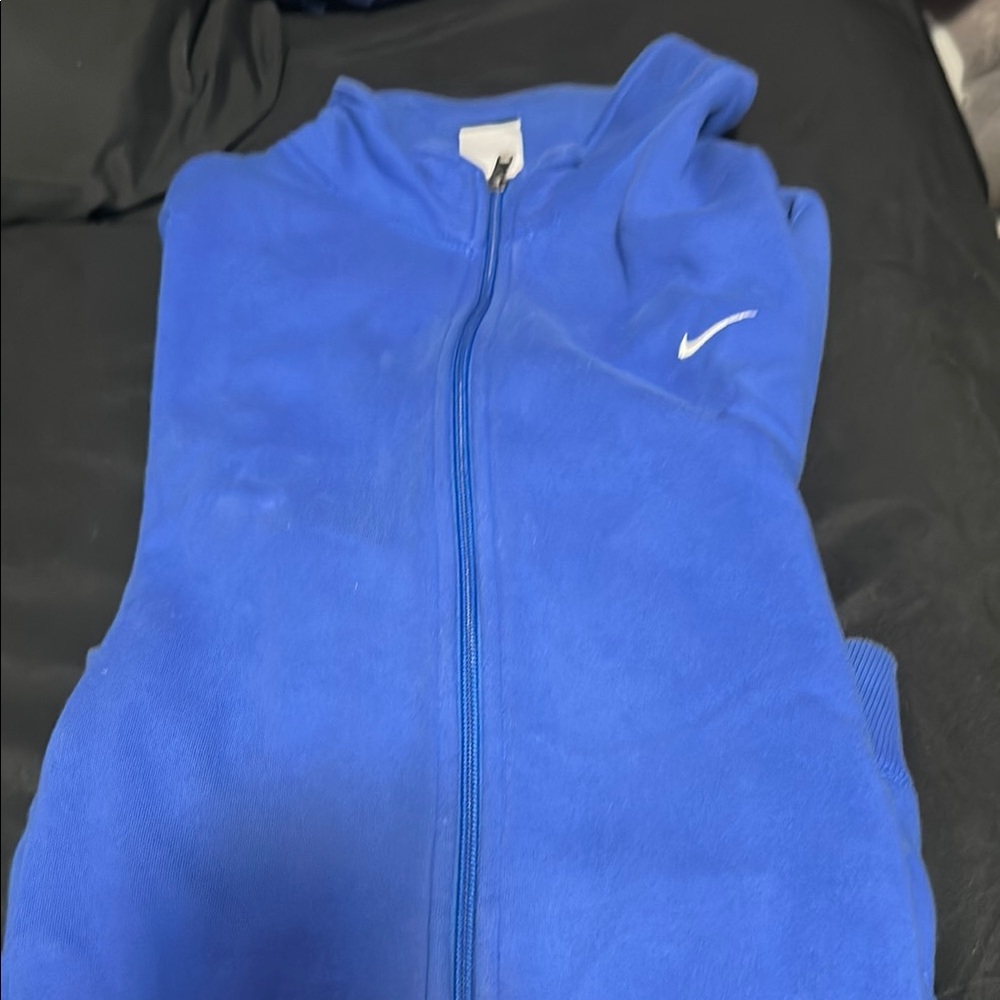 Nike Royal Blue Full-Zip Hoodie